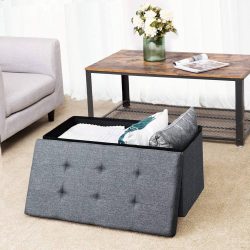   Úložná lavica  s pohodlným sedadlom 76x38x38cm BeComfort FUR1620-1