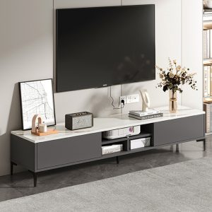 TV stolík multifunkčný stojan 46x30x120 cm biela FUR1823-1